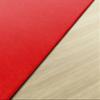 Flagship Carpets Americolors Collection Double Stitched and Serged Edges Carpet for Living Room, Bedroom, Entryway and Playroom Mat, 6' x 9', Solid Rowdy Red view 3