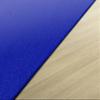 Flagship Carpets Americolors Collection Double Stitched and Serged Edges Carpet for Living Room, Bedroom, Entryway and Playroom Mat, 6' x 6', Solid Royal Blue view 3