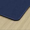 Flagship Carpets Americolors Collection Double Stitched and Serged Edges Carpet for Living Room, Bedroom, Entryway and Playroom Mat, 6' x 6', Solid Navy view 4