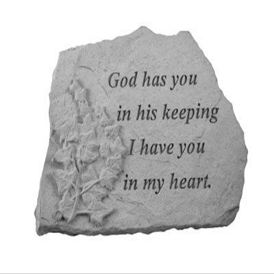 Kay Berry God Has You Decorative Stones, Multicolor