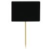 TableCraft Bamboo Chalkboard Pick, Wood Black, 12 x 0.3 x 6 cm view 1