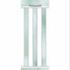 Amscan Glossy Stripe Bottle Bag Party Supply, Silver/White, 13" x 5 1/4" x 3 1/2" view 1