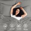 Empyrean Twin Sheets Set - 3 PC Super Soft Twin Bed Sheets - Double Brushed Microfiber Twin Sheet Set - Hotel Luxury Charcoal Gray Bed Sheets Twin Size, with 4 Corner Elastic Straps view 2