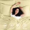Empyrean Twin Sheets Set - 3 PC Super Soft Twin Bed Sheets - Double Brushed Microfiber Twin Sheet Set - Hotel Luxury Sage Olive Green Bed Sheets Twin Size, with 4 Corner Elastic Straps view 2