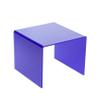 Source One Premium 6x6x6 Inch Square Acrylic Riser (Blue) view 1