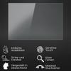 Bruni Screen Protector suitable for Vorwerk Thermomix TM5, Protector Film crystal clear Protective Film (2X) view 3