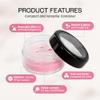 (Quantity: 12 Pieces) Beauticom 10G/10ML Acrylic Transparent Round Sifter Container Jar with Clear Lid Window view 2