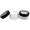 (Quantity: 48 Pieces) Beauticom 10G/10ML Acrylic Transparent Round Sifter Container Jar with Clear Lid Window view 4