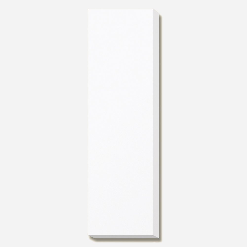Heiko Box Deluxe Solid White Box N-3 4.2 x 13.8 x 0.8 inches (10.8 x 35 x 2 cm), 10 Pieces