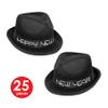 Beistle Chairman Assortment for 50 People, Black/Silver/White view 3