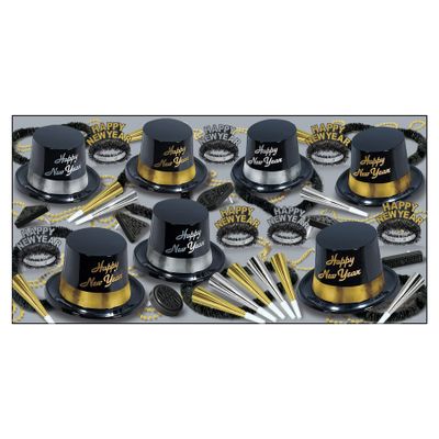 Beistle Silver Gold Legacy Assorted for 50