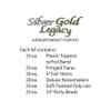 Beistle Silver Gold Legacy Assorted for 50 view 2