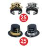 Beistle Silver Gold Legacy Assorted for 50 view 3