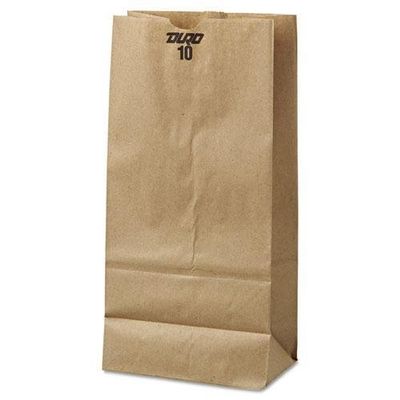 BAG GK10500 Paper Bag44; Kraft Brown - Number 10