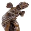 Kunst & Ambiente - Art Nouveau Figure - Fairy with Birds - Signed Auguste Moreau - Statues for Sale - Decorative Figurine - Bronze Sculpture view 3