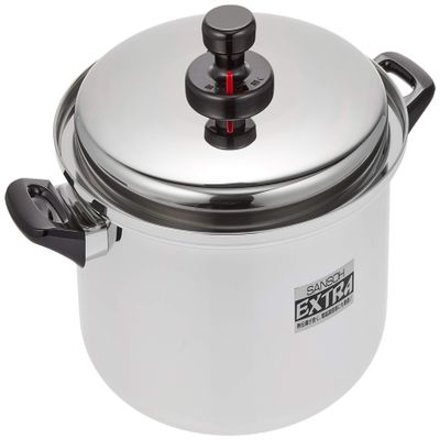 18-10 Extra Deep Two-Handled Pot, 11.0 inches (28 cm)