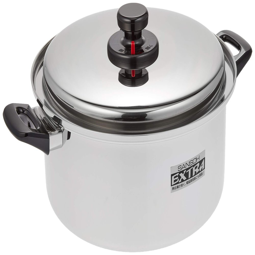 18-10 Extra Deep Two-Handled Pot, 11.0 inches (28 cm)