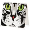 Creative Converting 8 Count Cat Lady Premium Boxed Note Cards, Multicolor view 2