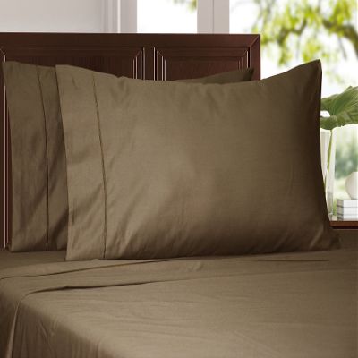 Addy Home Fashions MEGA Sale Today! Luxury Sheets On Amazon Luxury 800 Thread Count 100% Egyptian Cotton Ultra Soft Sheet Set, King - Dark Taupe