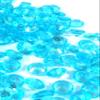 Easythru trading Crystal Acrylic Diamond Vase Gems or Table Scatters 4lbs. 4000pcs (1.2CM, Island Blue) view 4