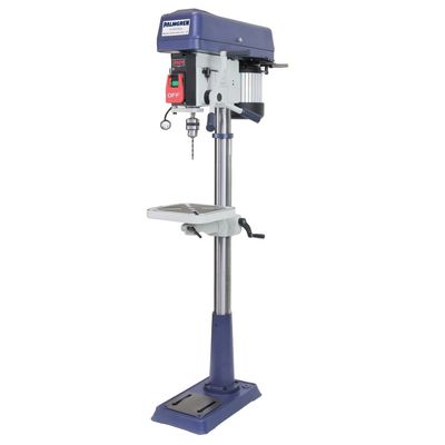 15" 16- Speed Floor step pulley drill press