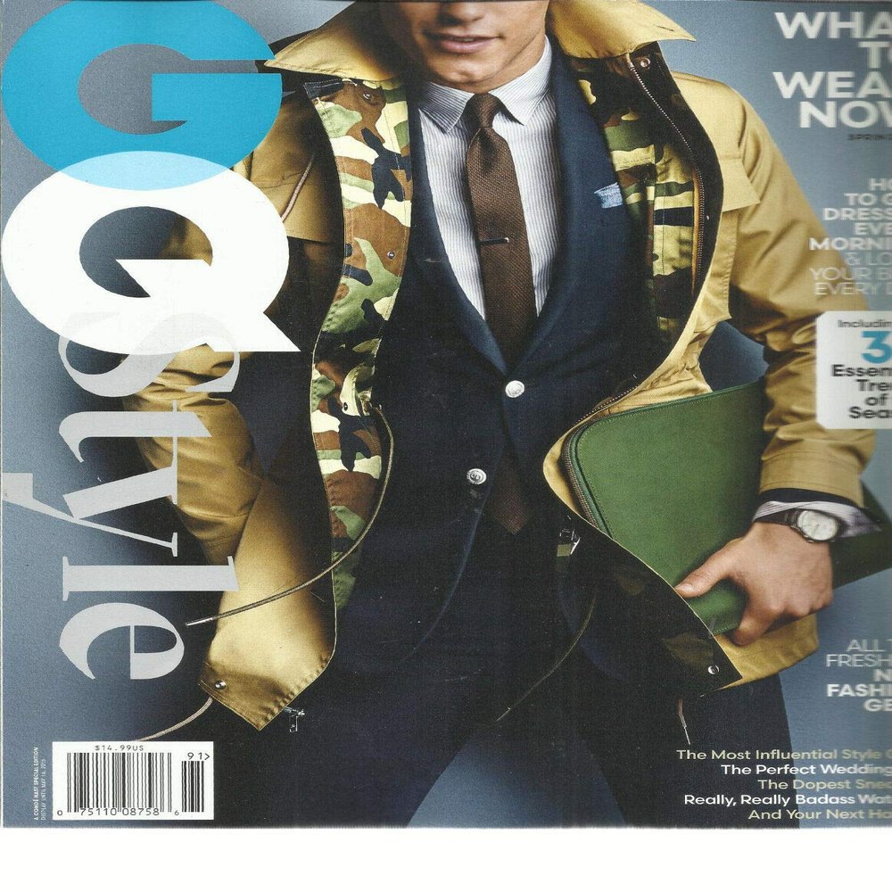 GQ MAGAZINE, GO STYLE SPRING, 2016 (ALL THE FRESHEST NEW FASHION GEAR +)