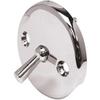 Proplus 900171 Proplus Round Overflow Trip Lever Plate, Clip Type, Chrome Plated - 900171 view 1