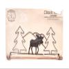 16in Tin Moose Fabric Hanger view 1