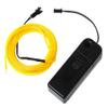 GOWE Flexible Neon Light EL Wire Rope Tube 100M With 8 colors Option Blue,2.3mm view 2