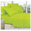 MattRest Luxury Silky Soft - Wrinkle Resistant 1500 Thread Count Egyptian Quality Super Soft Fade Resistant 4-Piece Bed Sheet Set, Deep Pocket, Full Lime (COMIN18JU026666) view 1