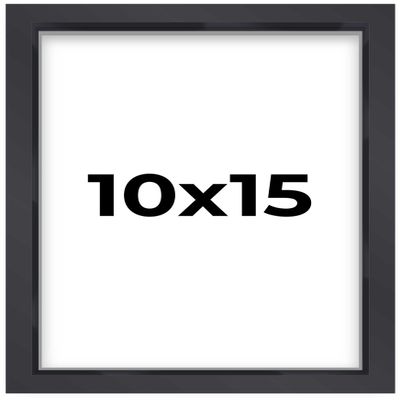 10x15 Shadow Box Frame Contemporary Black | 3/4" Depth of Usable Space| Interior Size 10x15 or 15x10 Inches| UV Resistant Acrylic, Acid-Free Backing, Wall Hangers | Made in USA