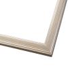 Poster Palooza 14x19 Frame Silver Modern Solid Wood Picture Frame | 0.75 Inch Moulding Width | with UV Acrylic Plexiglass, Foam Board Backing & Hanging Hardware Included view 3