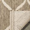 SAFAVIEH Washable Rug Outdoor Courtyard Collection - 5'3" x 7'7", Brown & Beige, Non-Shedding & Easy Cleaning, Ideal for Patio, Backyard, Mudroom (CY6654-232) view 4