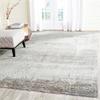 SAFAVIEH Area Rug 8x10 - Valencia Collection - Large - Grey & Multi, Boho Chic Distressed Design, Non-Shedding & Easy Cleaning, Ideal for Living Room, Bedroom, Office, Dining Space (VAL205C) view 2