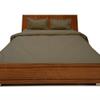 1000TC Luxurious Super Quality 100% Egyptian Cotton 4PC Bed Sheet Set 15" Inch Extra Deep Pocket Emperor/Wyoming King, Taupe Solid view 2