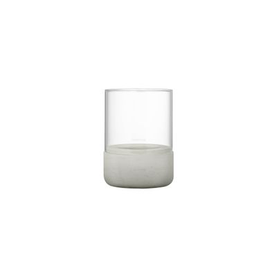 Blomus Tealight Holder, S, Stone, Grey, H 14 cm,  10 cm