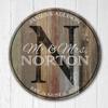 Personalized Wedding Anniversary Gift, Wood Family Established Sign, Mr and Mrs Last Name Wood Plaque view 2
