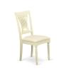 East West Furniture DOPL9-WHI-C 9 Piece Dining Table Set Includes a Rectangle Dining Room Table with Butterfly Leaf and 8 Linen Fabric Upholstered Chairs, 42x78 Inch, Buttermilk & Cherry view 4