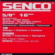 Senco #ay10eaa 5000ct 5/8brad Nail by Senco
