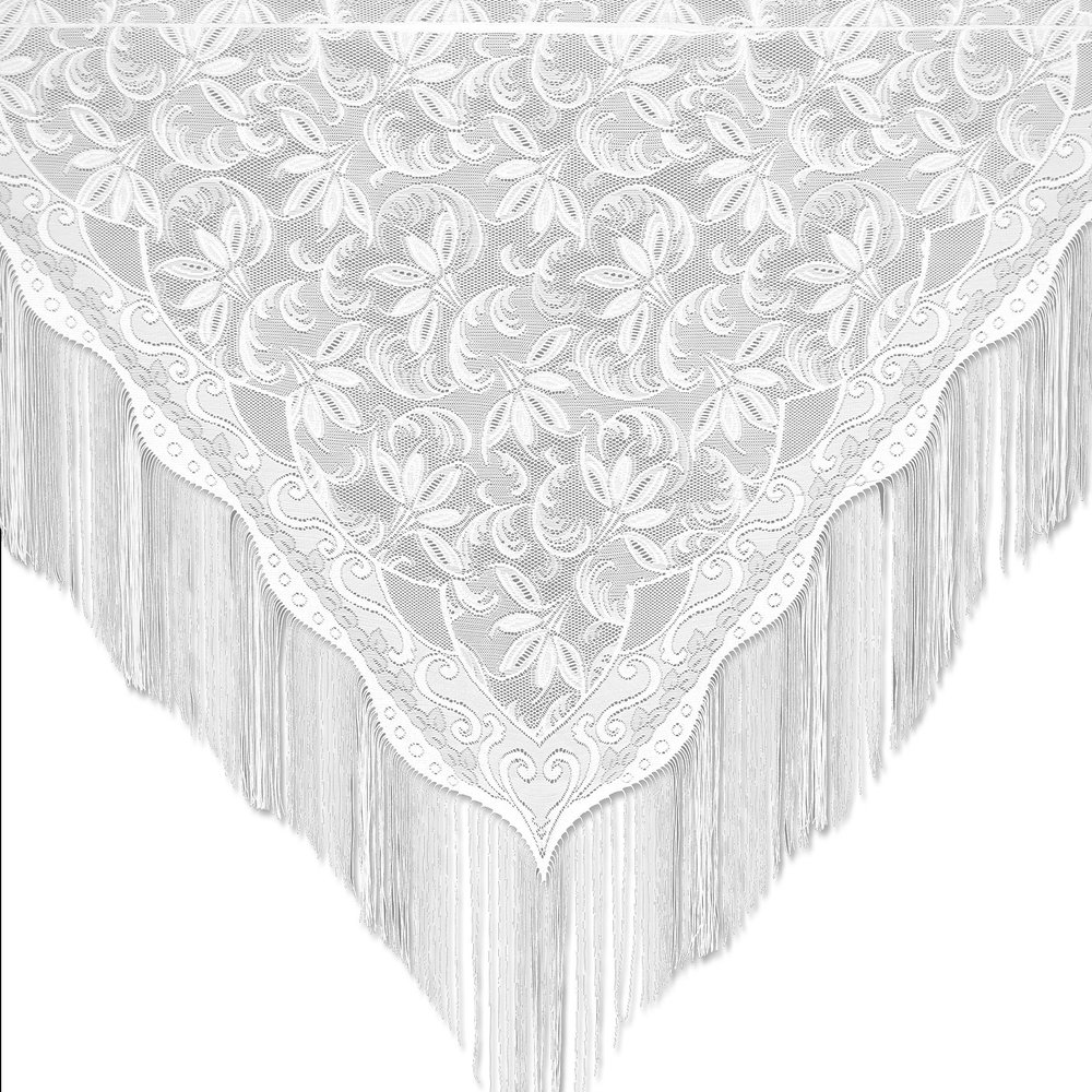 Heritage Lace Pearl Allure 62"x72" Poncho