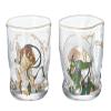 ADERIA S6226 Japanese Sake Glasses, Fujin and Thunder Sake Glass Pair Set, 3.4 fl oz (100 ml), Pair Set, Made in Japan, Comes in a Cosmetic Box, Guinrinks, Glasses, Stylish Gift, Women's, Mother's view 1