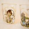 ADERIA S6226 Japanese Sake Glasses, Fujin and Thunder Sake Glass Pair Set, 3.4 fl oz (100 ml), Pair Set, Made in Japan, Comes in a Cosmetic Box, Guinrinks, Glasses, Stylish Gift, Women's, Mother's view 4