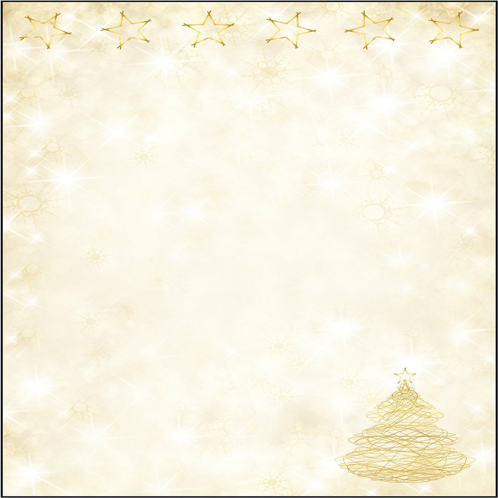 SIGEL DP083 Christmas Writing Paper "Graceful Christmas", A4, 90 GSM, 100 Sheets