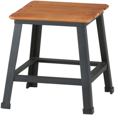 Avite ZS-701-BK Divise Woodboard Stool, Black