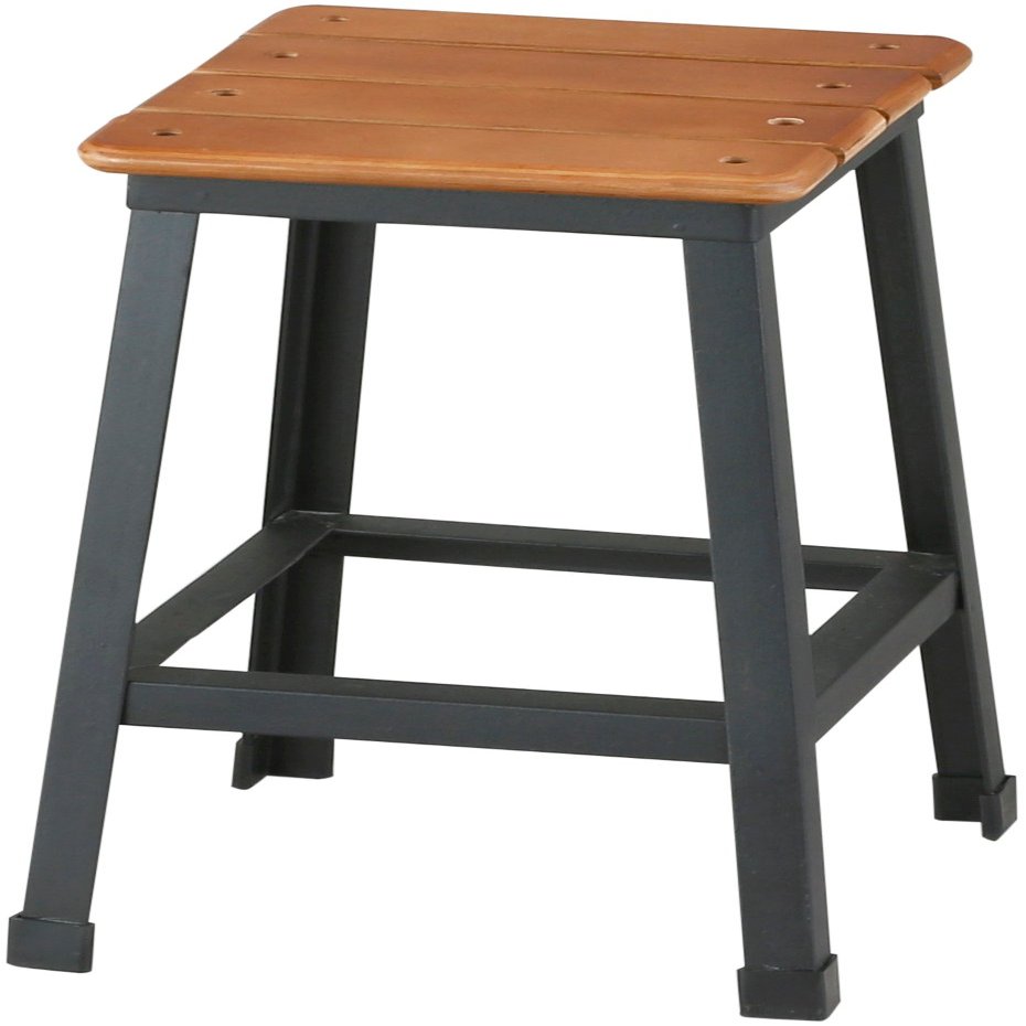 Avite ZS-701-BK Divise Woodboard Stool, Black