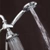 AquaDance Total Chrome Premium High Pressure 48-setting 3-Way Combo for The Best of Both Worlds  Enjoy Luxurious 6-setting Rain Shower Head and 6-Setting Hand Held Shower Separately or Together view 3