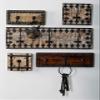 Deco 79 Wood Metal Wall Hook S/3 12", 8", 4" W - 14442 view 2