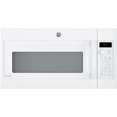 1.7 cu. ft. Over-the-Range Microwave with 950 Watts, Chef Connect, Sensor Cooking Controls, Convection, Fast Cook, Bake, Roast, 3-Speed 300 CFM, Steam Clean and LED Cooktop Lighting