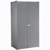 Global Industrial Deep Door Bin Cabinet, Includes 96 Yellow Plastic Bins, Padlockable Steel Cabinet, 38"W x 24"D x 72"H, for Tool and Parts Storage, Ships Assembled view 2