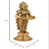 AapnoCraft Indian Village Woman Sculpture Handmade Lady Statue 11" Wooden Art Decor Showpiece Home & Garden Decoration Gifts view 2